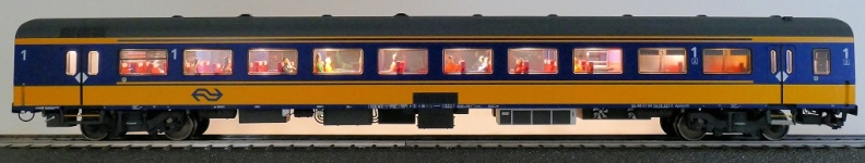 Exact-Train EX11153 - H0 - Personenwagen ICRm Apmz10 Amsterdam-Breda, NS, Ep. VI - Wagne 2